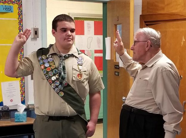 Congratulations to Troop 173’s Newest Eagle Scout, Ryan H!